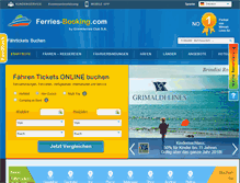 Tablet Screenshot of faehren.ferries-booking.com